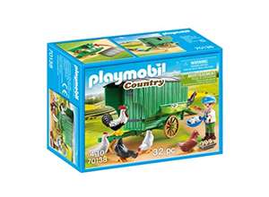 Jouet Playmobil : Enfant et Poulailler - 70138