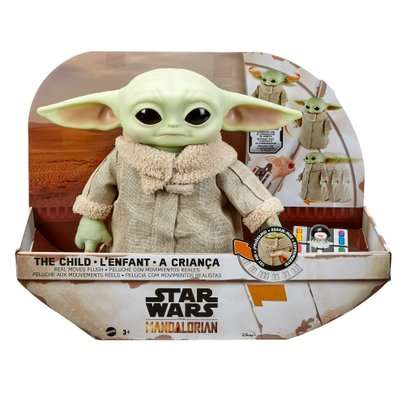 Peluche radiocommandée Star Wars - Le Mandalorien baby Yoda