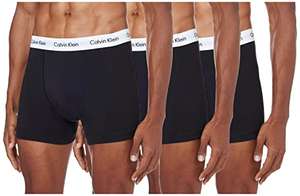 Lot De 3 Boxers Calvin Klein Noir Blanc Coton Stretch (Via Coupon)