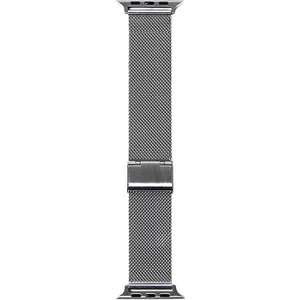 Bracelet milanais Bigben pour montre connectée Apple Watch 42-44 Acier