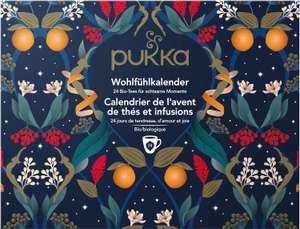 Calendrier de l'avent de thés et infusions bio Pukka 24 jours féériques Organic/Bio