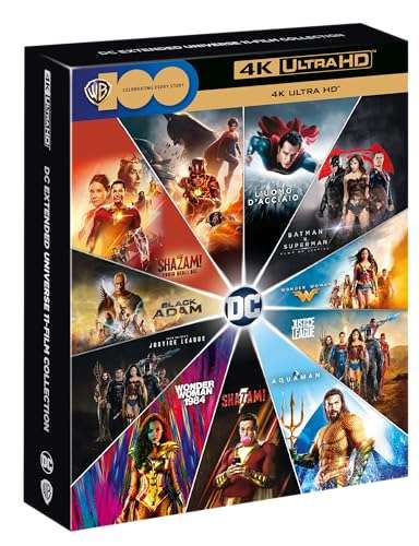 Coffret Blu-ray 4K DC Extended Universe - 11 Films