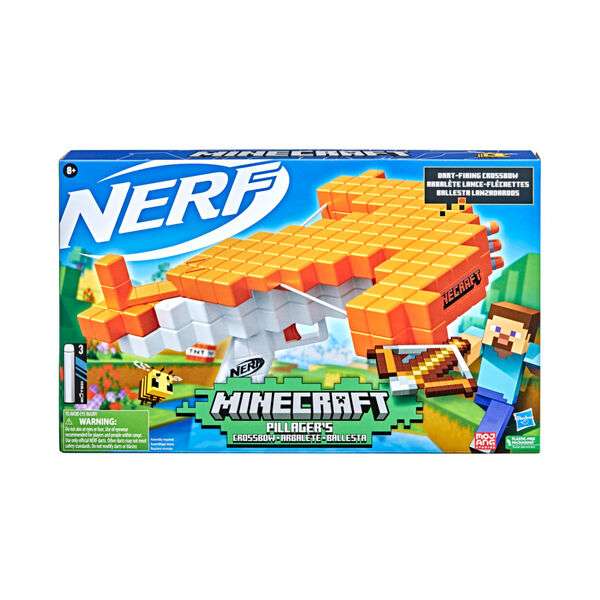 Jouet Arbalète Minecraft Blaster Nerf (Via retrait magasin)
