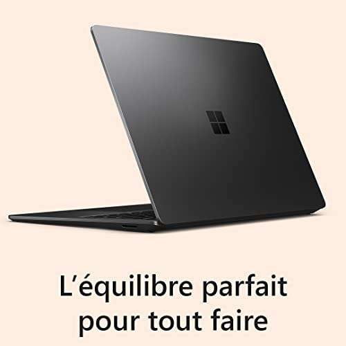PC portable hybride 15" Microsoft Surface Laptop 5 ‎RFB-00032 - Tactile, i7 1255U, 8 Go de RAM, 512 Go SSD, Windows 11 (via remise panier)