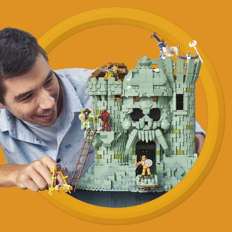 Jeu de construction Mega Construx Mattel GGJ67 - Les Maîtres de l’univers, Forteresse de Grayskull