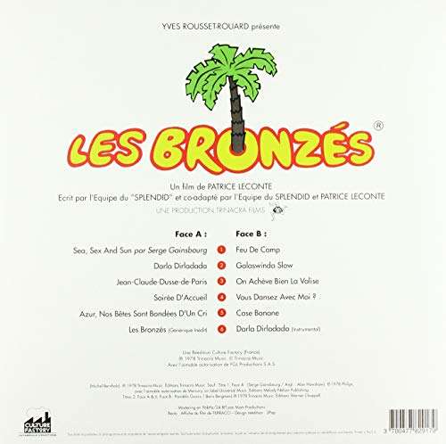 Vinyle Les Bronzés Spécial 40ème Anniversaire Édition (Vendeur tiers)