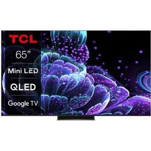 TV 65" TCL 65C835 - QLED Mini-LED, 4K UHD, 144 Hz, HDR, Dolby Vision IQ, FreeSync Premium Pro, Google TV