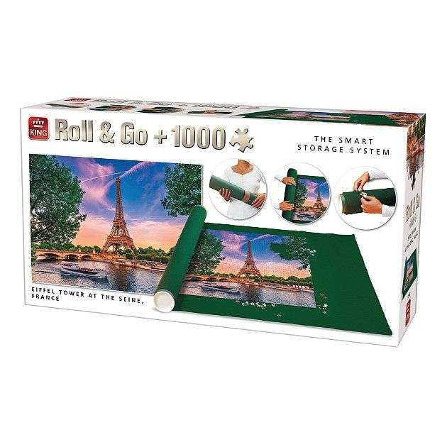Tapis pour Puzzle Roll & Go + Puzzle 1000p Tour Eiffel (via 8.94€ sur la carte fidélité)