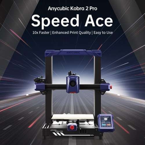 Anycubic Kobra 2 Max - Noir - Mise à niveau automatique
