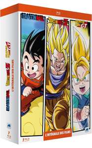 Coffret Blu-Ray - L'Intégrale des Films Dragon Ball/Dragon Ball Z/Dragon Ball GT - 7 DVD/20 films (+2.25€ RP)