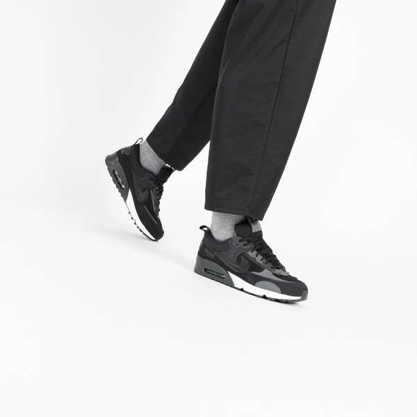 Chaussures homme Nike Air max 90 Futura - Taille 42 - 44,5, Noir/Gris,
