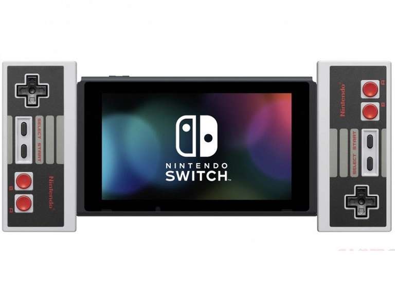 [Abonnés Nintendo Switch Online] Pack de 2 Manettes Nintendo Nes officielles pour Nintendo Switch