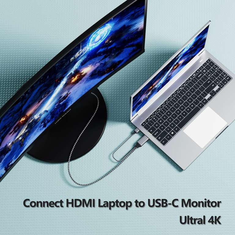 Câble HDMI vers USB C (Vendeur tiers)