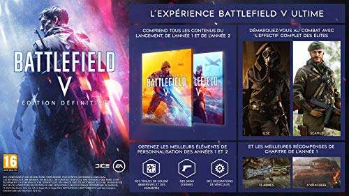 Battlefield V Definitive Edition sur PC (Dématérialisé - Origin)