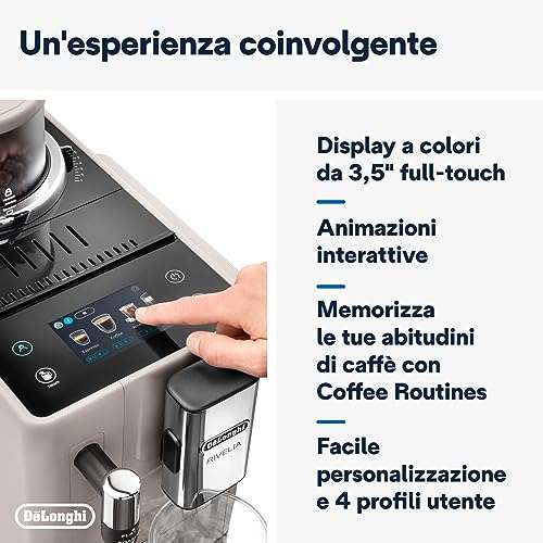 Machine a café automatique De'Longhi Rivelia Perfetto EXAM440.35.BG