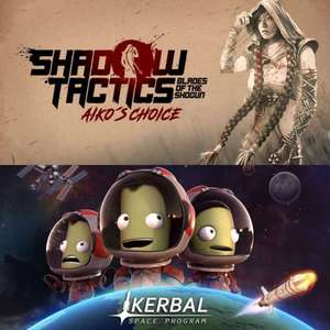 Shadow Tactics - Aiko's Choice et Kerbal Space Program gratuits sur PC (Dématérialisé)