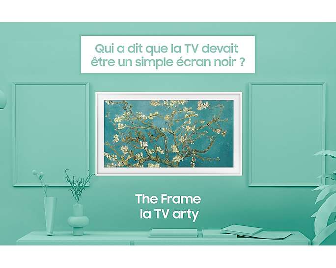 TV QLED 55" Samsung The Frame TQ55LS03BG (400€ ODR)