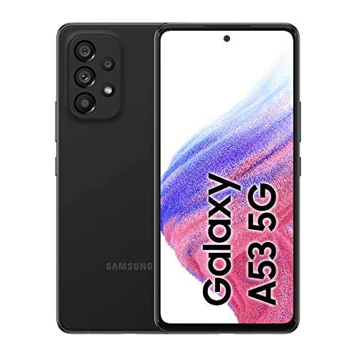 Smartphone 6,5" Samsung Galaxy A53 5G Noir (2022) - 128 Go, 6 Go de RAM