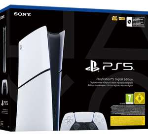 Console PS5 Slim Digital Edition avec 1 manette DualSense