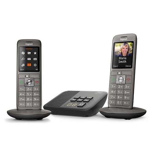 Pack Duo Téléphone fixe Gigaset CL660 avec répondeur (via ODR de