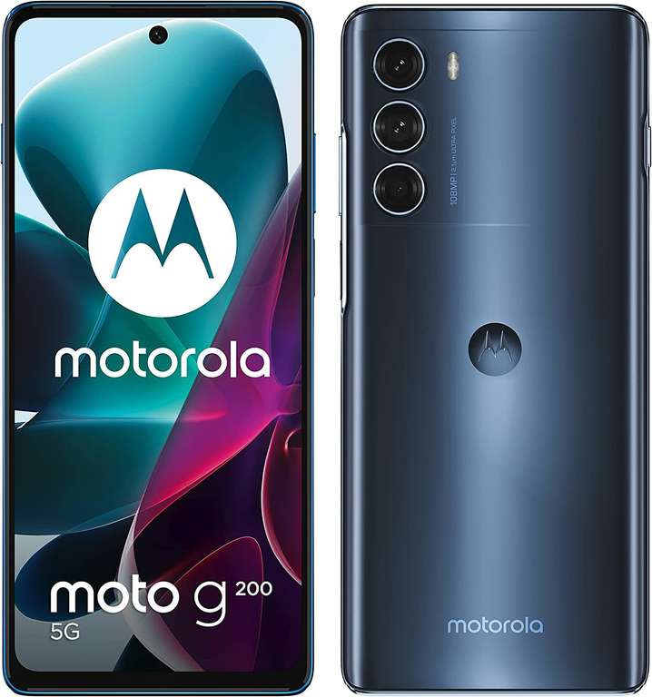 [Prime DE] Smartphone 6.8" Motorola Moto G200 5G - FHD+, 8 Go RAM, 128 Go