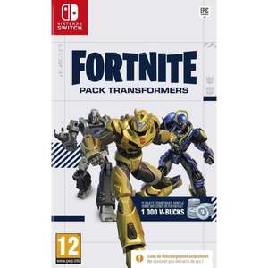 Fortnite Pack Transformers sur Nintendo Switch