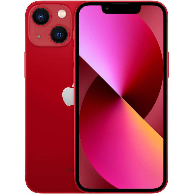 Smartphone 5,6" Apple iPhone 13 mini 512Go, rouge (vendeur tiers)