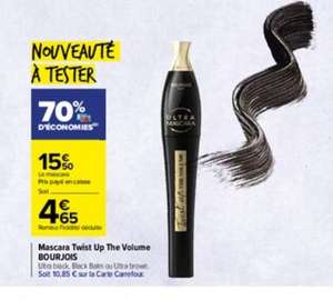 Mascara Bourjois Twist Up The Volume (via 10.85€ sur la carte de fidélité)