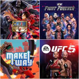 [Game Pass Core et +] One Piece : Pirate Warriors 4, AEW Fight Forever, Make Way, EA Sports UFC 5 jouables gratuitement ce week-end sur Xbox