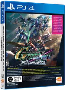 SD Gundam G Generation Cross Rays Platinum Edition sur PS4 (Taxes et Frais de livraison inclus)