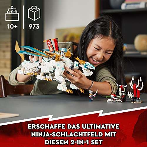 Jeu de construction Lego Ninjago 71786 - La Créature Dragon de Glace de Zane