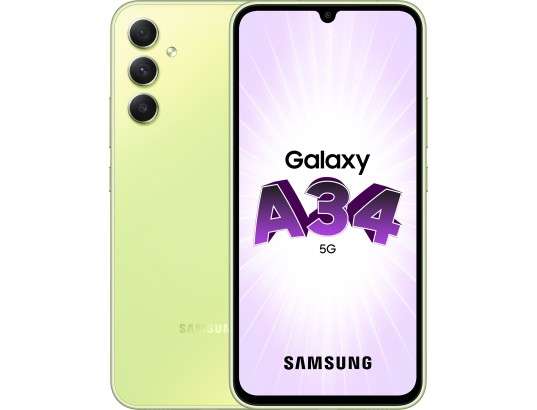Smartphone 6.6" Samsung Galaxy A34 - 128 Go