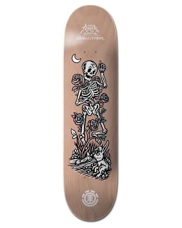 Planche de skateboard Element x Timber! Garden 8" 2022 - Taille unique