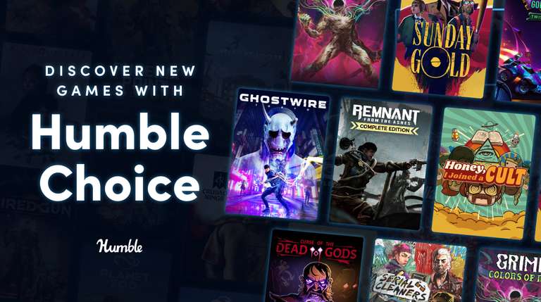 Humble Bundle Choice - Juin 2023 - Ghostwire: Tokyo, Remnant: From the Ashes - Complete Ed. et 6 autres Jeux sur PC (Dématérialisé - Steam)