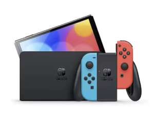 Console Nintendo Switch OLED - Rouge et Bleu Néon ou Blanche