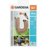 Tuyau flexible d'arrosage spiralé Gardena 4647-20 - 10M, Diamètre 9mm