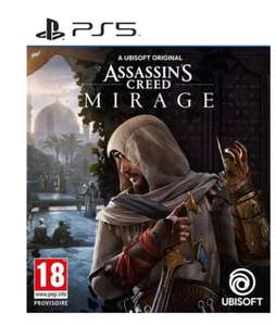 Assassin's Creed : Mirage sur PS5 (exp: Amazon & vendu par vendeur tiers)