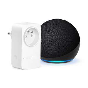 Assistant vocal connecté Amazon Echo Dot (5ème génération) + Smart Plug