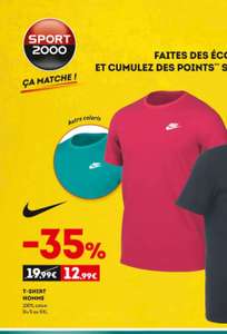 T-shirt Nike pour Homme (Tailles S à XXL)