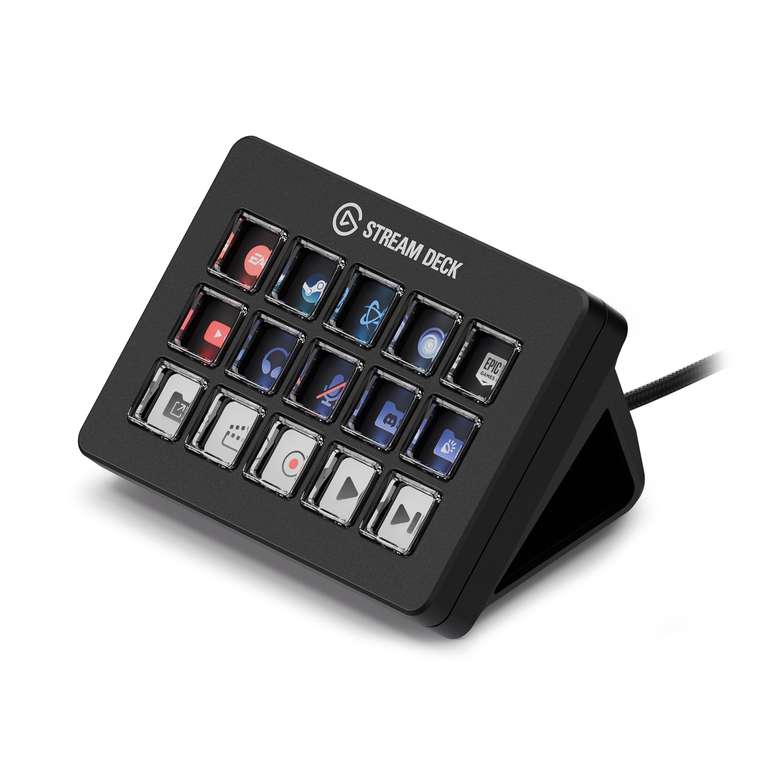 Elgato Stream Deck XL – Contrôleur de studio avancé, 32 touches