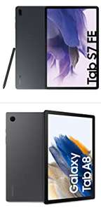 Tablette 12,4" Samsung Galaxy Tab S7 FE Wi-Fi (64 Go) + Tablette 10,5" Samsung Galaxy Tab A8 Wi-Fi (32 Go) offerte