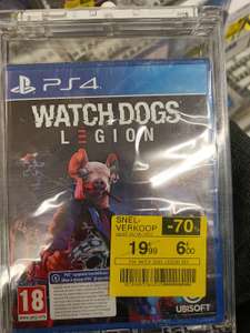 Watch Dogs Legion sur PS4 (Frontaliers Belgique)