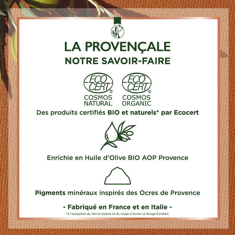 Trousse Maquillage La Provençale Bio : 3 produits Bio & Naturel