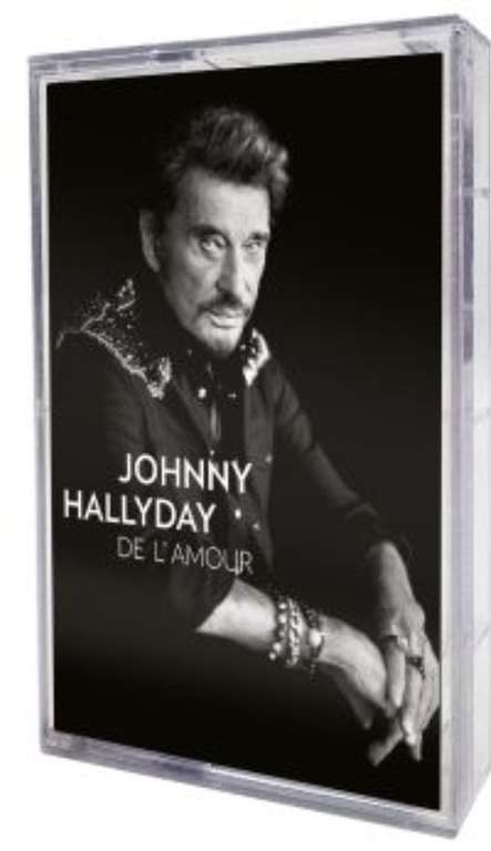 Cassette Johnny Hallyday - De l'amour Edition Limitée