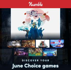Humble Bundle Choice - Juin 2024 - Risk of Rain 2 + Stray Gods + Lego 2K Drive + 5 Jeux sur PC (Dématérialisé - Steam)