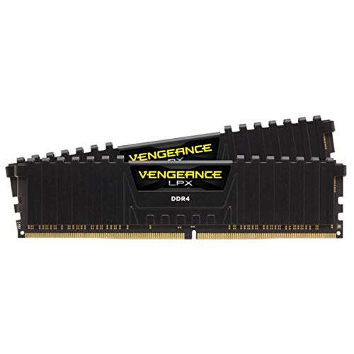 Kit Mémoire RAM DDR4 Corsair Vengeance - 32 Go (2x 16 Go), 3600 MHz, CL18