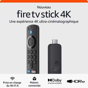 Sélection de Lecteurs multimédia Fire TV - Ex : Amazon Fire TV Stick 4K (2nd génération) - (4K Max à 52.99€)