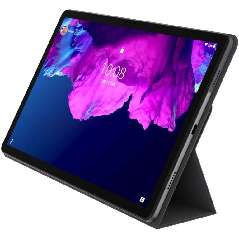 Tablette 11" Lenovo P11 Plus - 128Go, 4Go RAM, 2000x1200p, Helio G90T + Station d'accueil + Coque + Stylet (Via ODR de 50€)