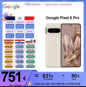 Smartphone Google Pixel 8 Pro, Global-12GB+256GB