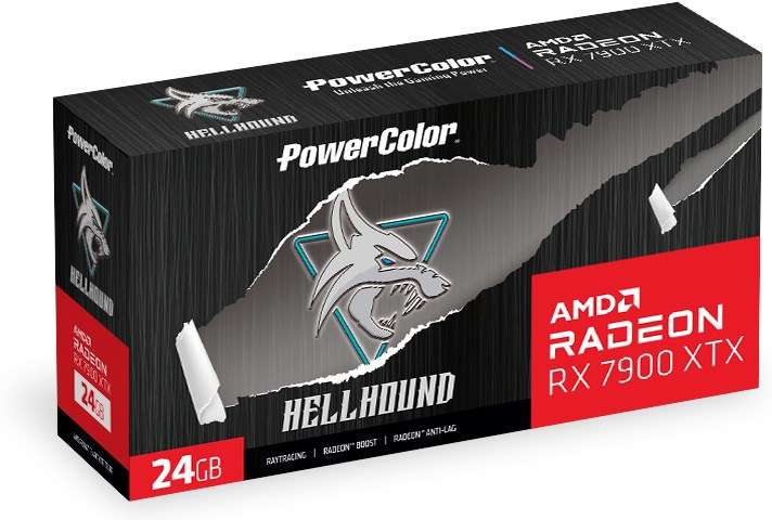 Carte graphique Powercolor Radeon RX 7900 XTX Hellhound (Frontaliers Suisse)